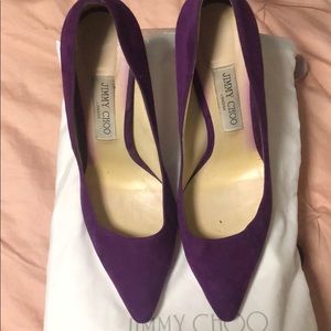 Jimmy Choo Suede ‘Romy’ Pump